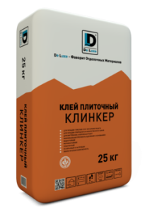 Купить на centrosnab.ru Клей плиточный КЛИНКЕР De Luxe, 25 кг по цене от 350,00 руб.!